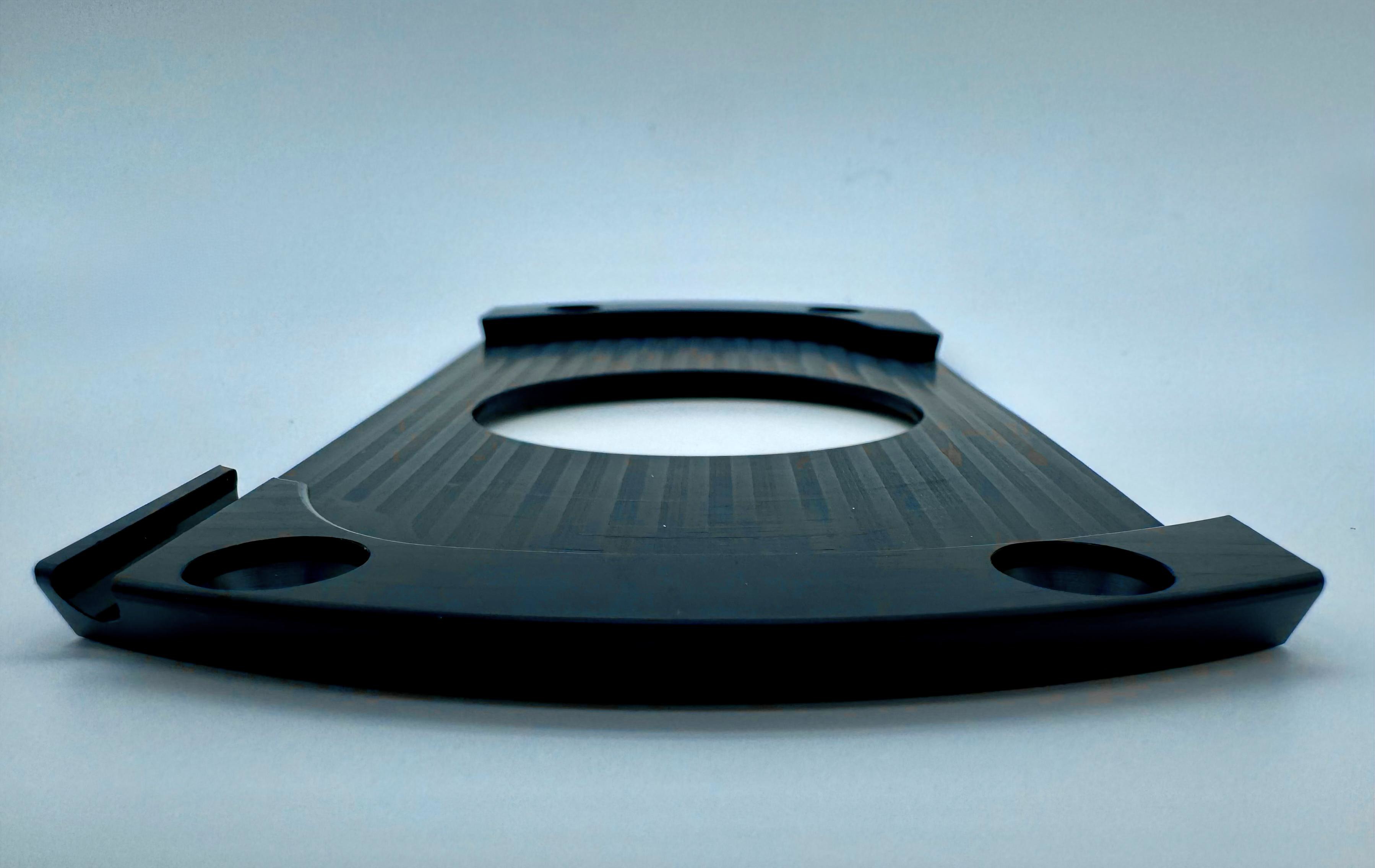 Base plate profile showing mount range